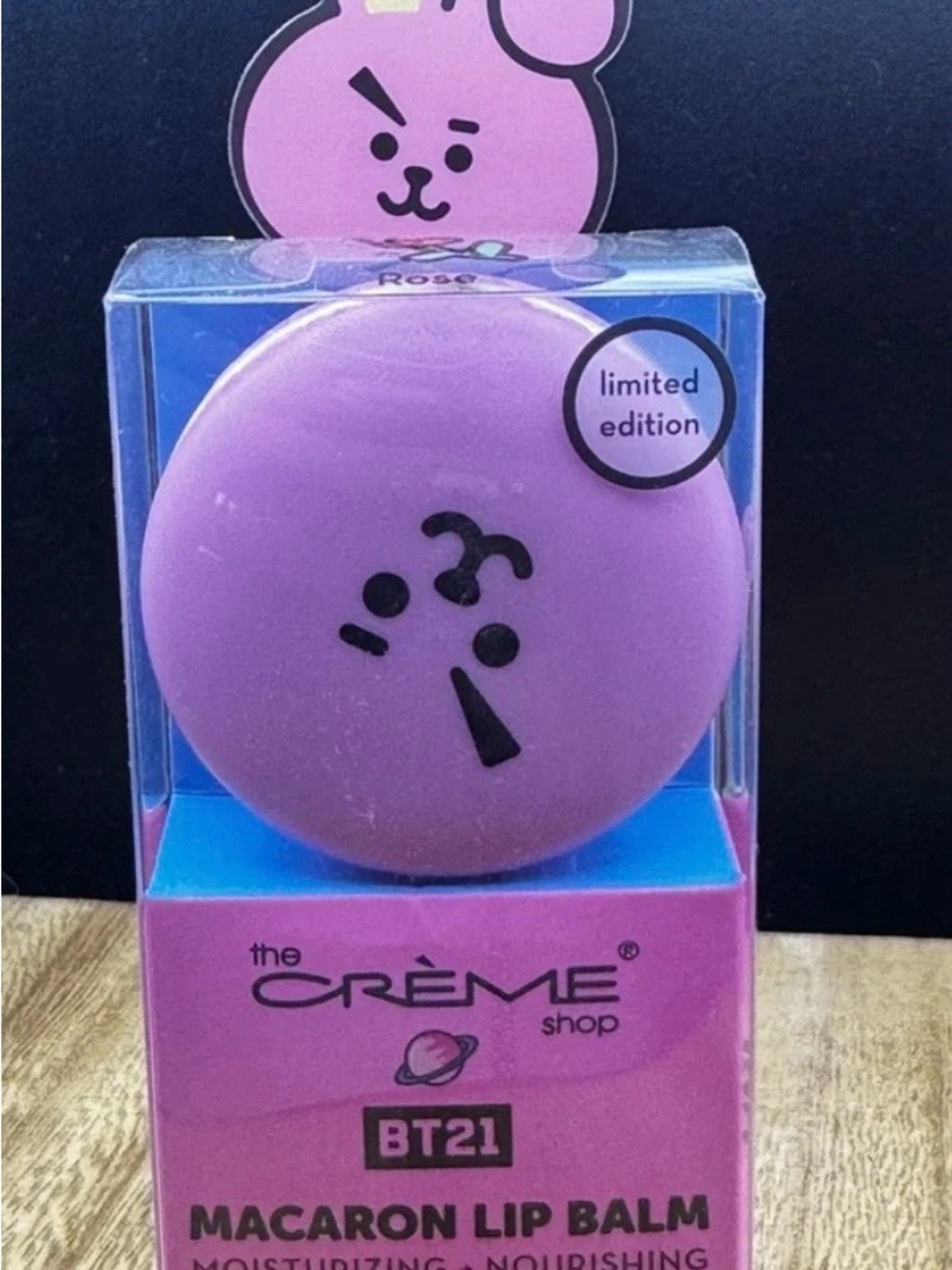 BT21 Macaron Lip Balm — Pink Hydrating Balm by The